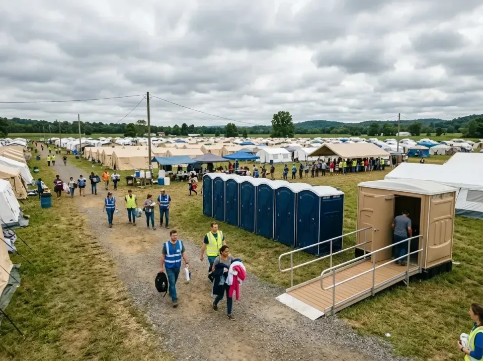 disaster-relief-camp-restrooms-010 — frequently asked questions, Dumpster & Portable Bathrooms Rental in Glendale, OH
